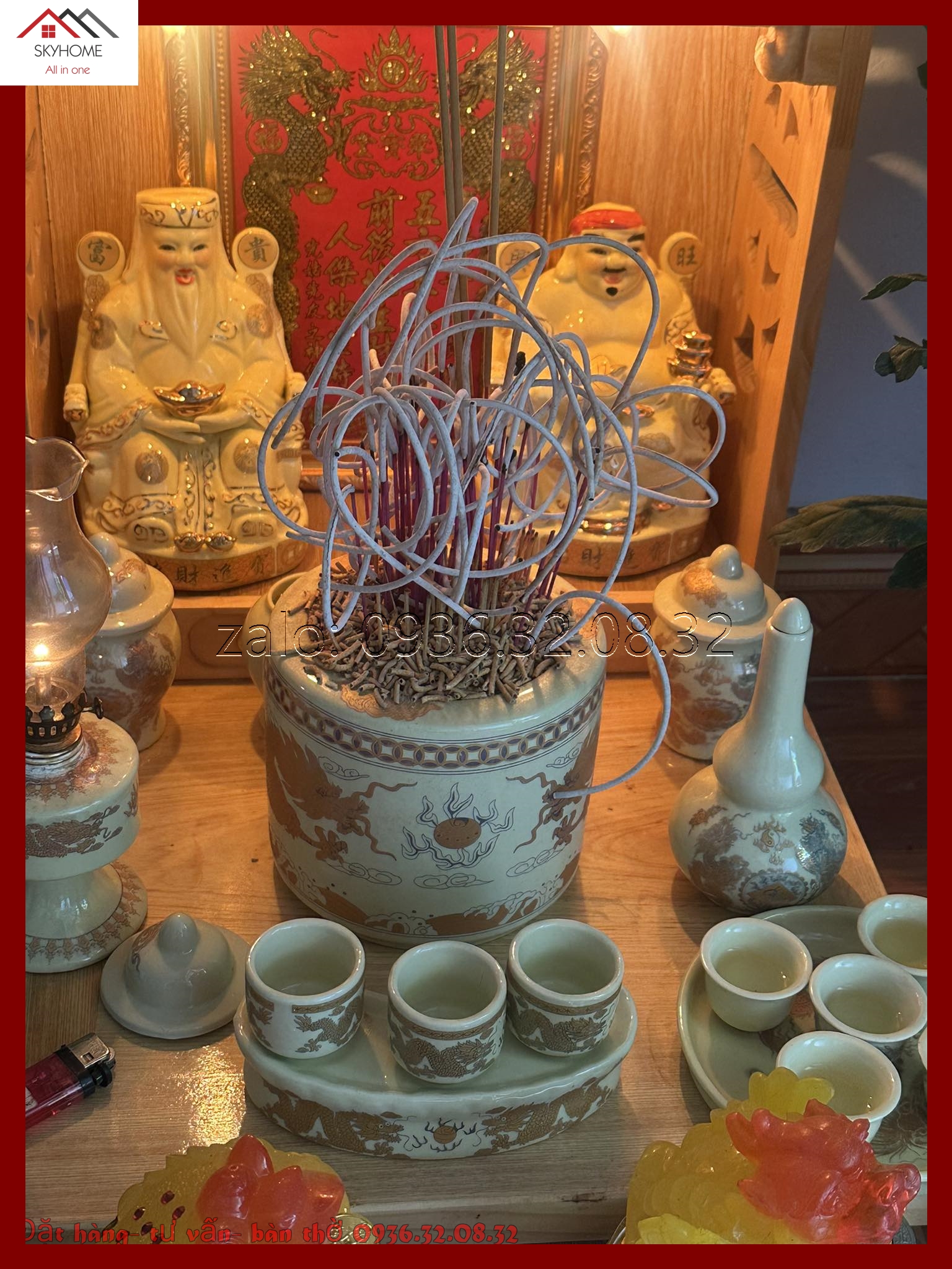 Hướng dẫn đặt bàn thờ Thần Tài cho spa diện tích nhỏ